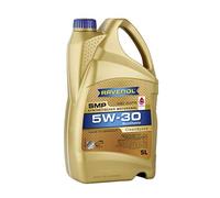 RAVENOL Aceite de motor 5W-30 ACEA C3 API SN SMP 5L Compatible con VW Polo V Hatchback 6R1, 6C1 up! Hatchback 121, 122, BL1, BL2, BL3, 123 Golf VII Hatchback 5G1, BQ1, BE1, BE2 GOLF VI 5K1