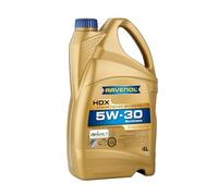 RAVENOL Aceite de motor 5W-30 SQ HDX 4L Compatible con TOYOTA AYGO WNB1, KGB1, OPEL Corsa D Hatchback S07, NISSAN Qashqai II J11, J11, KIA RIO III UB