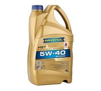RAVENOL Aceite de motor 5W-40 ACEA A3/B4 API CF API SN HST 4L Compatible con VW Polo V Hatchback 6R1, 6C1 up! Hatchback 121, 122, BL1, BL2, BL3, 123 Golf VII Hatchback 5G1, BQ1, BE1, BE2 GOLF VI 5K1