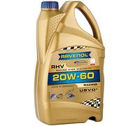 RAVENOL J1A1706-005 SAE 20W-60 Racing Oil - RHV Racing Alta Viscosidad Completa Sintético (5 Litros)