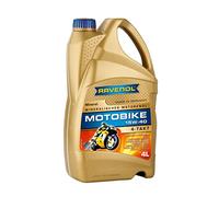 RAVENOL Moto Bike 4 de T Mineral 15 W de 40, 4 L