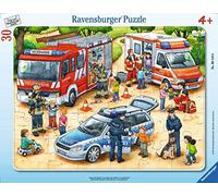 Ravensburger Puzzle de marcos - profesiones apasionantes, 30 piezas