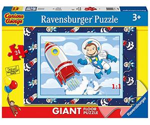 Ravensburger 030927 George, Puzzle de 24 Piezas Giant Suelo, Rompecabezas para niños, Edad Recomendada 3 +