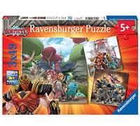 Ravensburger-05016 1 Gormiti, Multicolor, 3 x 49 Piezas (05016)