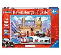 Ravensburger 10607 - Puzzle de 100 piezas, diseño I love London XXL , color/modelo surtido