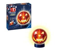 Ravensburger 11253 Puzzle 3D Zucca di Hallowen Night con Luce 74 Pcs