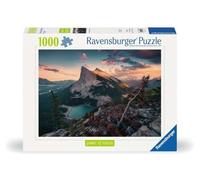 Ravensburger 12000033 - Atardecer en la Montana - Puzzle 1000 Piezas - Puzzle Adultos y niños a patir de 14 años, Puzzle Paisaje y Naturaleza