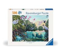 Ravensburger 12000044 - Momentos del manatí - puzzle 500 piezas - puzzle adultos y niños a patir de 12 años, puzzle animales