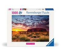 Ravensburger 12000048 - Roca de Ayers, Australia - puzzle 1000 piezas - puzzle adultos y niños a patir de 14 años, puzzle paisaje y naturaleza