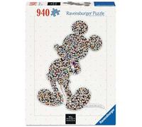 Ravensburger 12000075 - Silueta de rompecabezas de Michey - puzzle 945 piezas - puzzle adultos y niños a patir de 14 años, puzzle Disney, regalo Disney