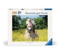 Ravensburger 12000210 - Caballo blanco - puzzle 500 piezas - puzzle adultos y niños a patir de 12 años, puzzle caballo