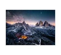 Ravensburger 12000256 - Las Tres Cimas de Lavaredo, Dolomitas - Puzzle 1000 Piezas - Puzzle Adultos y niños a patir de 14 años, Puzzle Paisaje y Naturaleza