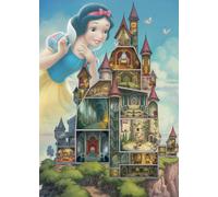 Ravensburger 12000257 - Disney Castles: Snow White - puzzle 10 (Importación USA)