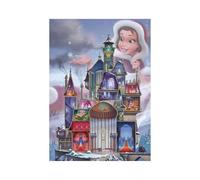 Ravensburger 12000262 - Disney Castles: Belle - Puzzle 1000 Piezas - Puzzle Adultos y niños a patir de 14 años, Puzzle Disney, Regalo Disney