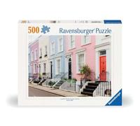 Ravensburger 12000304 - Coloridas casas adosadas en Londres - puzzle 500 piezas - puzzle adultos y niños a patir de 12 años, puzzles de ciudades - Londres
