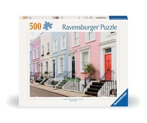 Ravensburger 12000304 - Coloridas casas adosadas en Londres - puzzle 500 piezas - puzzle adultos y niños a patir de 12 años, puzzles de ciudades - Londres