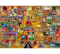 Ravensburger 12000333 - Awesome Alphabet A - Puzzle 1000 Piezas - Puzzle Adultos y niños a patir de 14 años