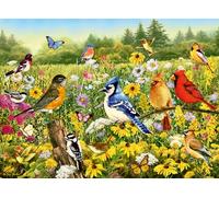 Ravensburger 12000336 - Pájaros en el hidromiel - Puzzle 500 Piezas - Puzzle Adultos y niños a patir de 12 años, Puzzle Animales