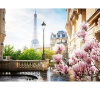 Ravensburger 12000366 - Primavera en Paris - puzzle 500 piezas - puzzle adultos y niños a patir de 12 años, puzzles de ciudades - Paris