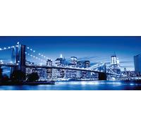 Ravensburger 12000438 - Nueva York iluminada - puzzle 1000 piezas - puzzle adultos y niños a patir de 14 años, puzzles de ciudades - New York