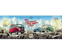 Ravensburger 12000443 - Camper Volkswagen en el Brenner - puzzle 1000 piezas - puzzle adultos y niños a patir de 14 años, puzzle VW Bulli