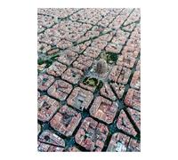 Ravensburger 12000466 - Vista aérea de Barcelona - Puzzle 1000 Piezas - Puzzle Adultos y niños a patir de 14 años, Puzzles de Ciudades - Barcelona