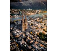 Ravensburger 12000483 - Catedral de Colonia - Puzzle 1000 Piezas - Puzzle Adultos y niños a patir de 14 años, Puzzles de Ciudades