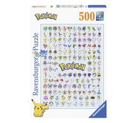 Ravensburger Rompecabezas Pokémon 500 piezas 49x36 cm – Adultos y familia