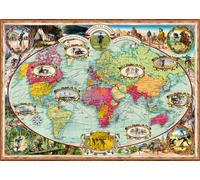 Ravensburger 12000569 - Paseo en Bicicleta por el Mundo - Puzzle 1000 Piezas - Puzzle Adultos y niños a patir de 14 años