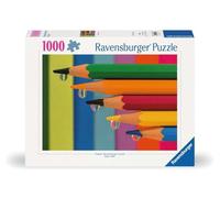 Ravensburger 12000572 - Lápices de colores - puzzle 1000 piezas - puzzle adultos y niños a patir de 14 años, puzzle VW Bulli