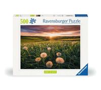 Ravensburger 12000592 - Dientes de león al Atardecer - Puzzle 500 Piezas - Puzzle Adultos y niños a patir de 12 años, Puzzle Paisaje y Naturaleza