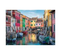 Ravensburger 12000623 - Burano, Italia - Puzzle 1000 Piezas - Puzzle Adultos y niños a patir de 14 años