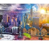 Ravensburger 12000698 - Estaciones de Nueva York - Puzzle 1500 Piezas - Puzzle A