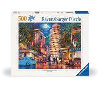 Ravensburger - Puzzle 500 Piezas Una Noche En Pisa | Puzzle 500 Piezas Adultos | Rompecabezas Adultos Y Niños De 14 Años O Más | Regalos para Niños 14 Años O Más | Mide 49x36cm
