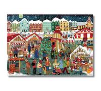 Puzzle Ravensburger Le marché de Noël 1000 pièces