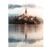 Ravensburger Puzzle The Island of Wishes (Isola di Bled, Slovenia) 1500 piezas 14+ (12000740)