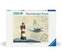 Ravensburger 12000804 - Faro romántico - puzzle 2000 piezas - puzzle adultos y n