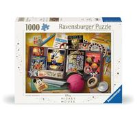 Ravensburger 12000843 - 1970 Mickey Moments - puzzle 1000 piezas - puzzle adultos y niños a patir de 14 años, puzzle Disney, regalo Disney