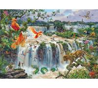 Ravensburger 12001090 - Fantástica cascada Iguazú - puzzle 1000 piezas - puzzle adultos y niños a patir de 14 años, puzzle paisaje y naturaleza