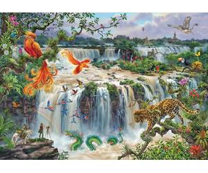 Ravensburger 12001090 - Fantástica cascada Iguazú - puzzle 1000 piezas - puzzle adultos y niños a patir de 14 años, puzzle paisaje y naturaleza