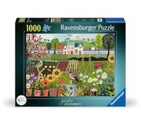 Ravensburger 12001178 Garden Allotment-Puzzle (1000 Piezas, para Adultos y niños a Partir de 14 años), Color Blanco