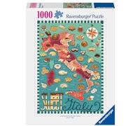 Ravensburger 12001237 - Puzzle para Adultos, 1000 Piezas, diseño Italiano, para Adultos y niños a Partir de 14 años, Rompecabezas