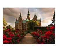 Ravensburger 12001336 Puzzle 1000 piezas Castillo de Rosenborg, Dinamarca, Colección Highlight, 14 años+