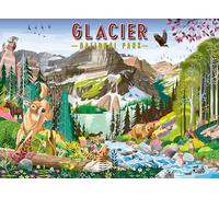 Ravensburger 12001887 - Puzzle de 500 piezas, Parque Nacional de los Glaciares, para adultos y niños a partir de 12 años, diseño de rompecabezas de alta calidad