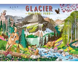 Ravensburger 12001887 - Puzzle de 500 piezas, Parque Nacional de los Glaciares, para adultos y niños a partir de 12 años, diseño de rompecabezas de alta calidad
