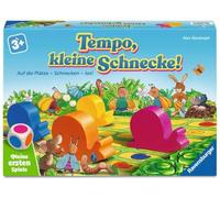 Ravensburger 12010016 Tempo, pequeño Caracol - Mis Primeros Juegos: Juegos Infantiles, Juegos de 3 años, para 2 a 6 Jugadores, Regalo para niñas o niños