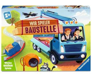 Ravensburger 12010018 Jugamos a una Obra de construcción. Mis Primeros Juegos: Infantiles, a Partir de 2 años