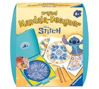 Ravensburger 12028014 - Mandala Designer Mini Disney Stitch, Set de Dibujo Creativo para niños a Partir de 6 años