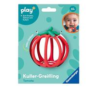 Ravensburger 12034045 Play+ Kuller Grifling: Tomato, Ayuda para la dentición, Juguete de Silicona para bebés a Partir de 0 Meses