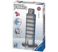 Ravensburger 12557 Puzzle 3D Torre di Pisa 216 Pcs